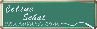 Celine Schal Visitenkarte